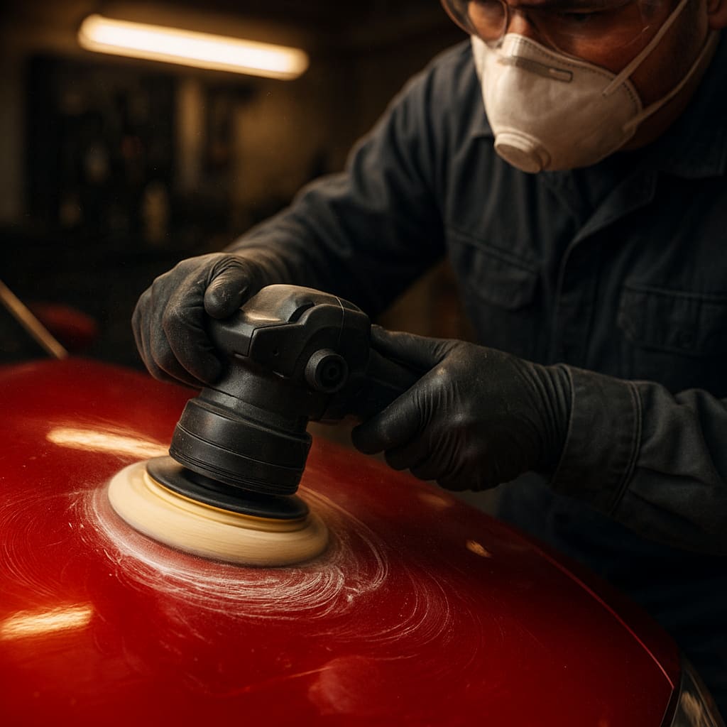 Lackaufbereitung und Politur